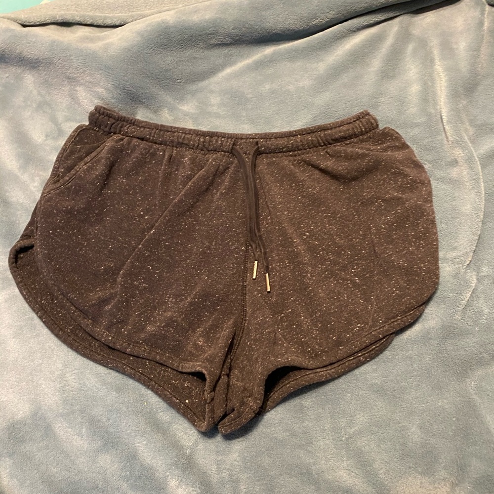 Dark grey booty shorts